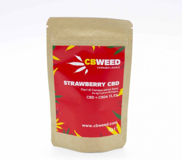 Strawberry cannabis light alto CBD